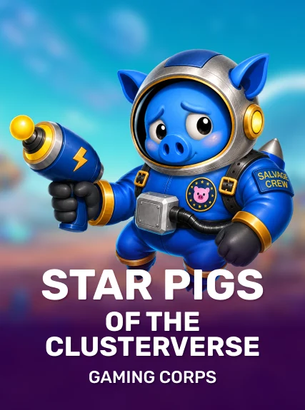 Star Pigs of the Clusterverse game tile
